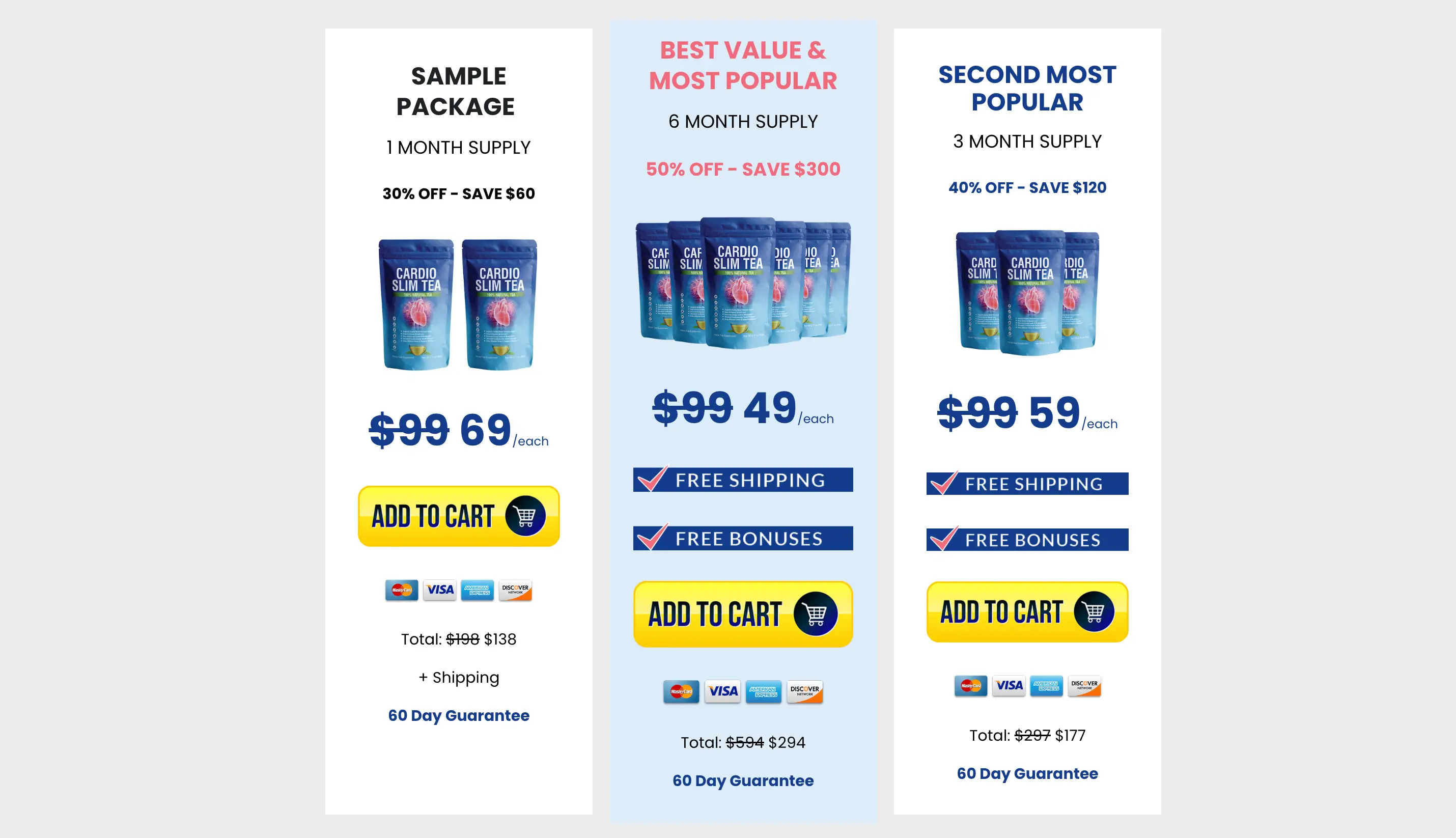 buy cardio slim tea